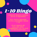 1-10 Bingo