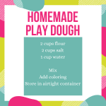 Homemade Play Dough