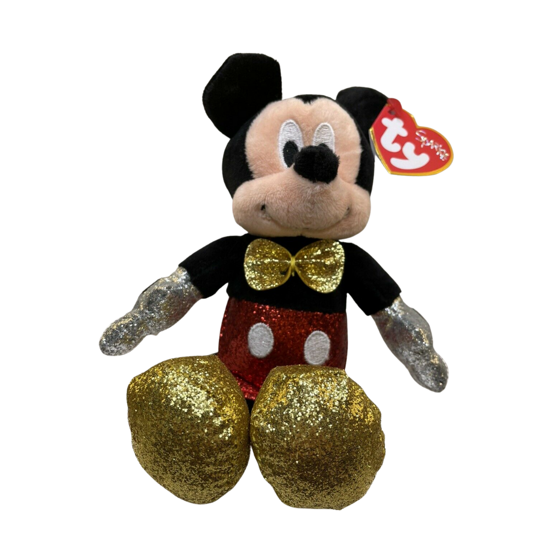 Ty beanie babies mickey mouse sales